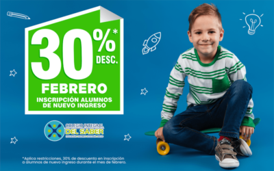 Descuento 30% Inscripción Alumnos Nuevo Ingreso