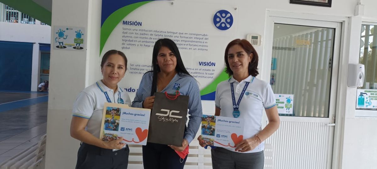 Entrega de colecta a APAC Culiacán IAP