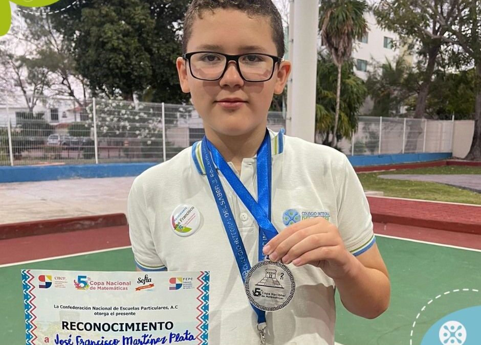 Ganador en la Copa Nacional de Matemáticas