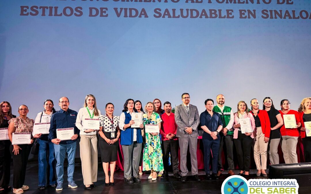 Reconocimiento al fomento de estilos de vida saludable en Sinaloa